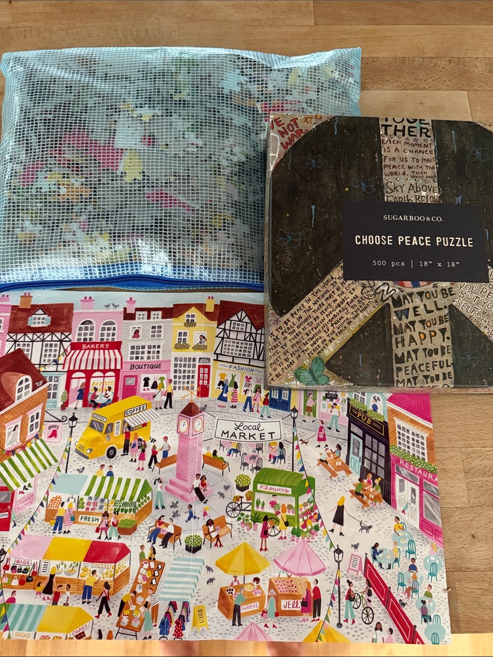 2 Puzzles 1000+500… done 1 time